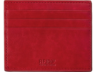Изображение №5 | Картхолдер для 6 карт с RFID-защитой «Fabrizio» (красный)