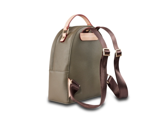 Изображение №4 | Рюкзак женский «Ella» (зеленый оливковый)