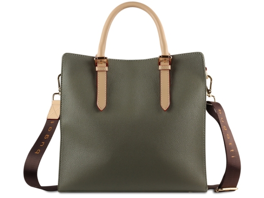 Изображение №5 | Сумка-портфель женская «Ella» (зеленый оливковый)