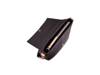 Изображение №4 | Сумка наплечная женская «Ella» (темно-коричневый)