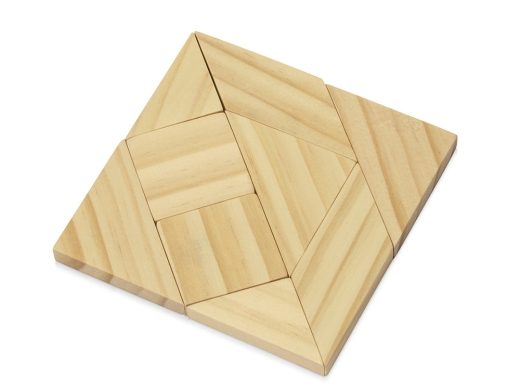 Изображение №2 | Деревянная головоломка в коробке «Smart» (натуральный)