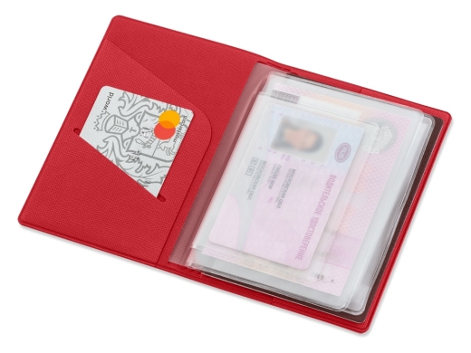 Изображение №2 | Обложка для автодокументов «Favor» (красный)