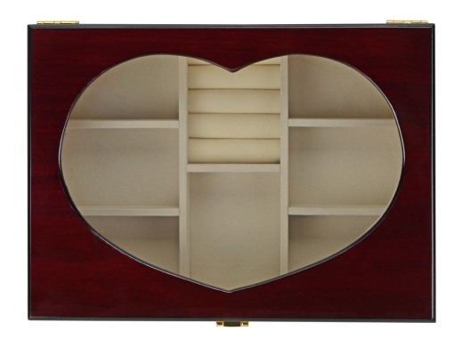 Изображение №3 | Шкатулка «Сердечко» (красное дерево)