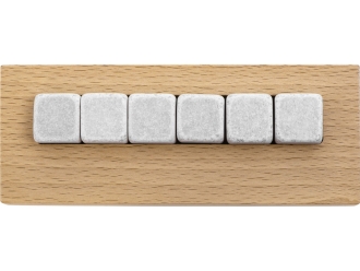 Изображение №2 | Камни для виски на подставке «Highland» (натуральный, серый)