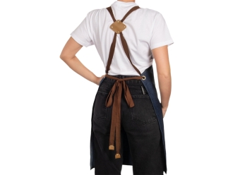 Изображение №9 | Джинсовый фартук с карманами «Fry» (синий)