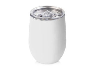 Изображение №1 | Вакуумная термокружка «Sense Gum», непротекаемая крышка, soft-touch (белый)