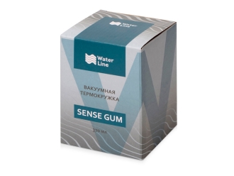Изображение №7 | Вакуумная термокружка «Sense Gum», непротекаемая крышка, soft-touch (белый)