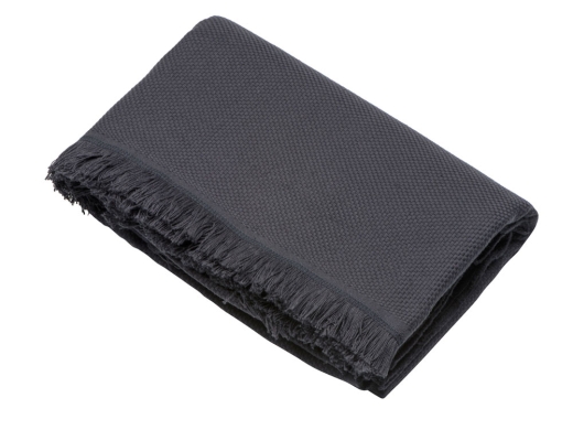 Изображение №4 | Плед «Lina» из хлопка (серый)