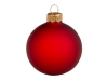 Изображение №1 | Стеклянный шар на елку «Fairy tale Opal», 6 см (красный матовый)