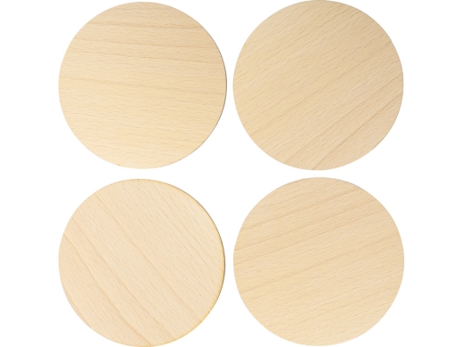 Изображение №6 | Набор круглых костеров на подставке «Drink» (натуральный)