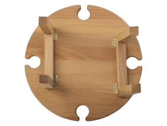 Изображение №5 | Деревянный столик на складных ножках «Outside party» (коричневый)