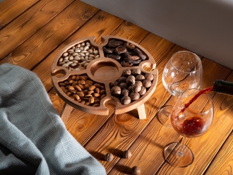 Изображение №12 | Деревянный столик на складных ножках «Outside party» (коричневый)