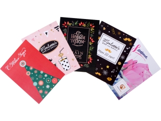 Изображение №5 | Открытка под запечатку A5 (белый)