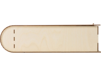 Изображение №7 | Набор «За Россию» в деревянной коробке (прозрачный/золотистый)