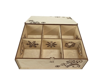 Изображение №5 | Набор новогодних шаров, 6 шт (белый, разноцветный)