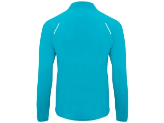 Изображение №2 | Толстовка с воротом на молнии «Melbourne» мужская S (бирюзовый)