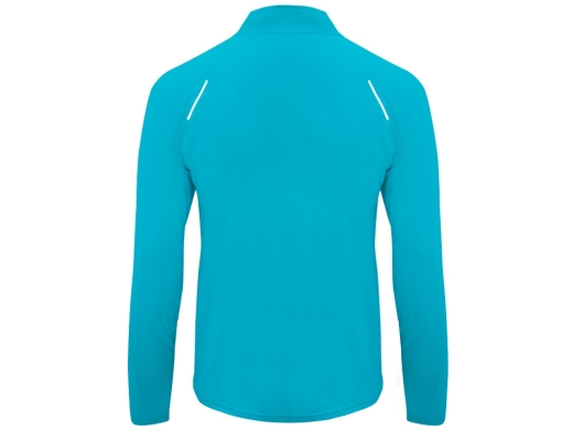 Изображение №2 | Толстовка с воротом на молнии «Melbourne» мужская S (бирюзовый)