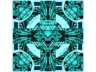 Изображение №1 | Платок «Малахитовая шкатулка»