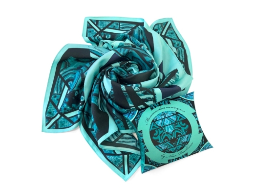 Изображение №3 | Платок «Малахитовая шкатулка»