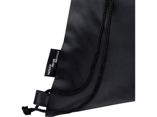 Изображение №8 | Складная сумка со шнурком «Ash» из переработанных материалов (черный)