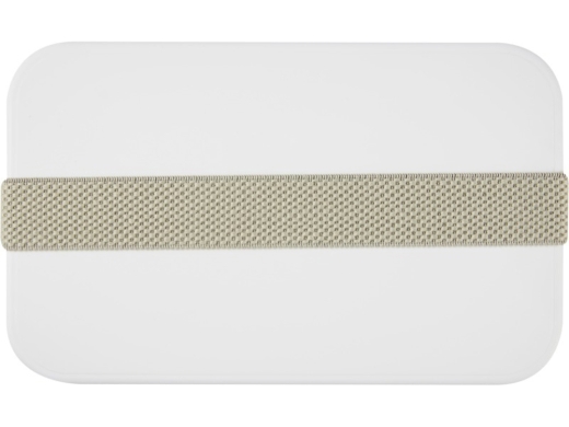 Изображение №4 | Однослойный ланчбокс «MIYO» (белый, серый)