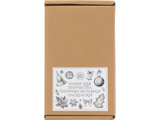 Изображение №5 | Набор для творчества «Ёлочные игрушки-раскраски» (белый/разноцветный)