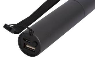 Изображение №3 | Фонарь с регулируемым фокусом «Nomad», 2200 mAh, металл (темно-стальной)