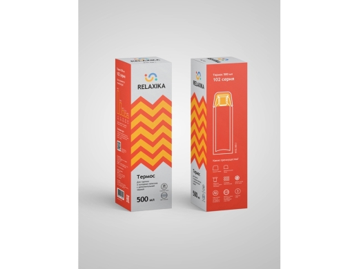 Изображение №12 | Термос Relaxika «102» 2 чашки 500 мл (серебристый)