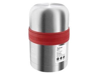 Изображение №2 | Термос Relaxika универсальный для еды и напитков «201» 500 мл (серебристый)