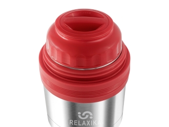 Изображение №5 | Термос Relaxika универсальный для еды и напитков «201» 500 мл (серебристый)