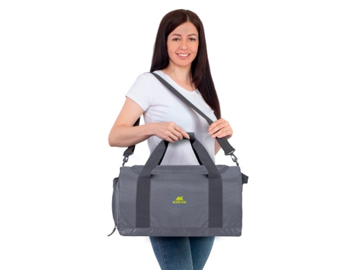 Изображение №19 | Лёгкая складная дорожная сумка (серый)