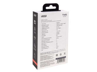 Изображение №9 | Наушники беспроводные TWS «Clarity» с шумоподавлением ENC (черный)