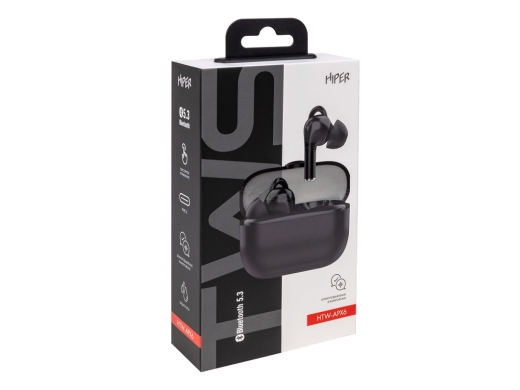 Изображение №8 | Наушники беспроводные TWS «Clarity» с шумоподавлением ENC (черный)