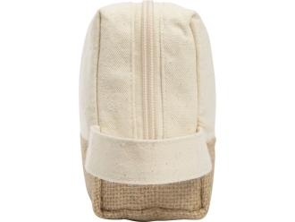 Изображение №6 | Косметичка «Jute» с ручкой из хлопка и джута (молочный)