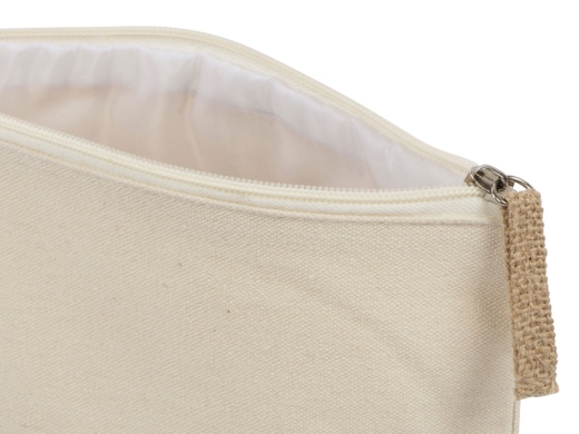 Изображение №6 | Косметичка «Jute» из хлопка и джута (молочный)