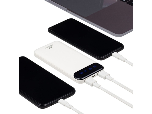 Изображение №13 | Внешний аккумулятор с дисплеем VA2240, 10000 mAh (белый)