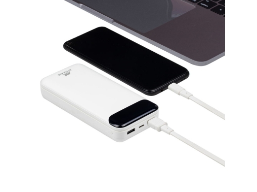 Изображение №13 | Внешний аккумулятор с дисплеем VA2280, 20000 mAh (белый)