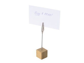 Изображение №2 | Держатель для заметок из бамбука «Kind reminder» (натуральный)