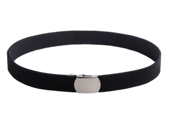 Изображение №2 | Ремень Canvas текстильный с металлической пряжкой (черный)