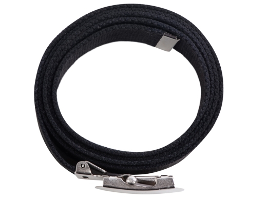 Изображение №6 | Ремень Canvas текстильный с металлической пряжкой (черный)