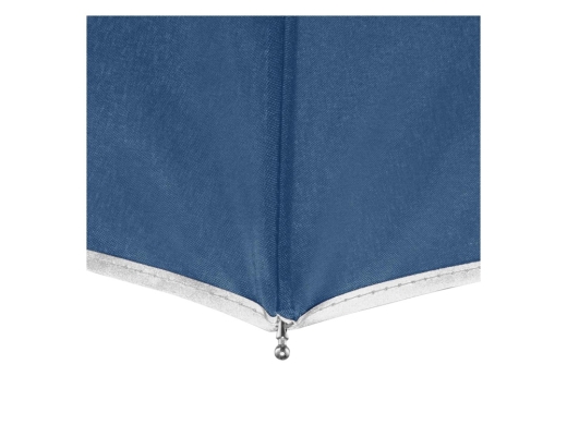 Изображение №4 | Зонт складной «Guard» автомат со светоотражающим кантом (темно-синий)