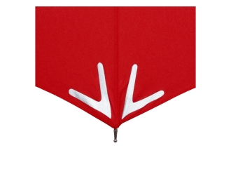 Изображение №5 | Зонт-трость «Safebrella» с фонариком и светоотражающими элементами (черный)