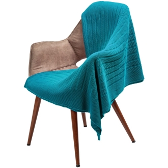 Изображение | Плед Field, бирюзовый