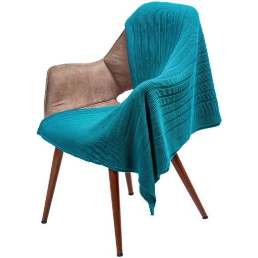 Изображение №1 | Плед Field, бирюзовый