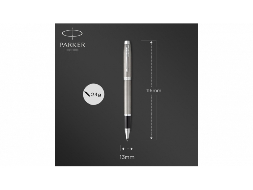 Изображение №5 | Ручка роллер Parker IM (серебристый, черный)