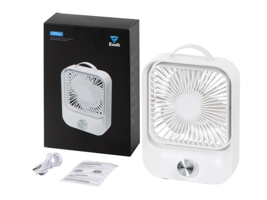 Изображение №9 | Настольный вентилятор с плавным регулированием скорости «Circa» (белый)