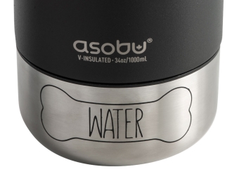 Изображение №17 | Вакуумный термос «Buddy» 3-в-1 со съемными мисками для питомцев, 1000 мл (черный)