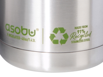 Изображение №12 | Вакуумный термос «Canyon Jug» из переработанной стали, 1430 мл (серебристый)