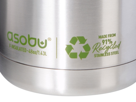 Изображение №12 | Вакуумный термос «Canyon Jug» из переработанной стали, 1430 мл (серебристый)