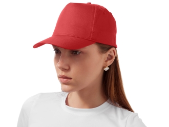 Изображение №3 | Бейсболка «Poly» 56 (красный)